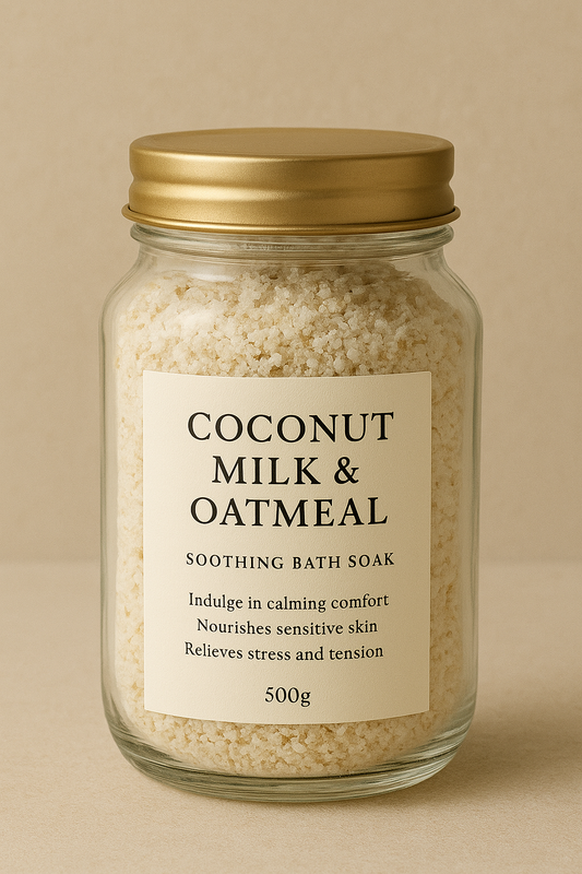 Coconut Milk & Oatmeal Soothing Bath Soak