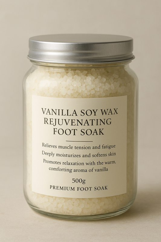 Vanilla Soy Wax Rejuvenating Foot Soak